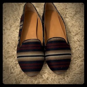 J. Crew striped flat
